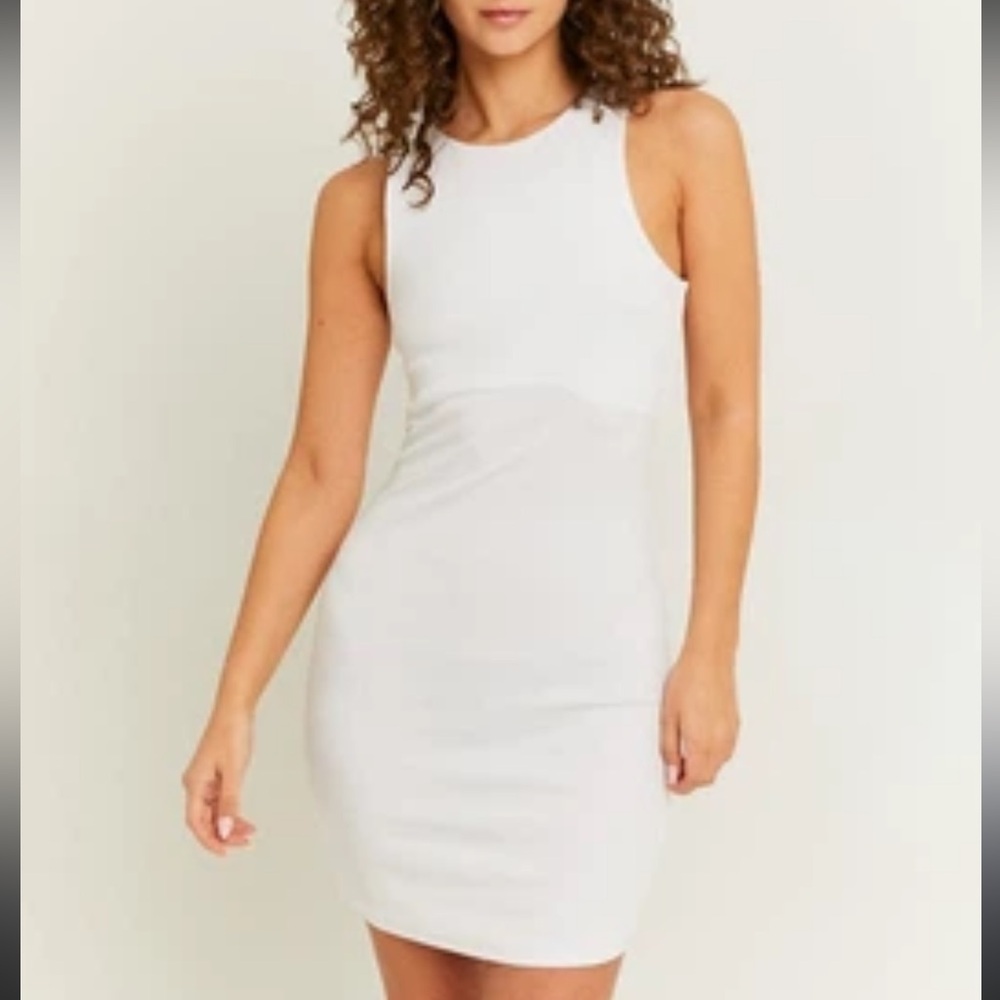 JOHN GALT BODYCON WHITE DRESS